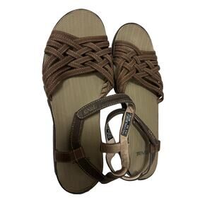 Teva Women’s Size 9 Sport Sandals Brown Strappy Comfort Walking Travel